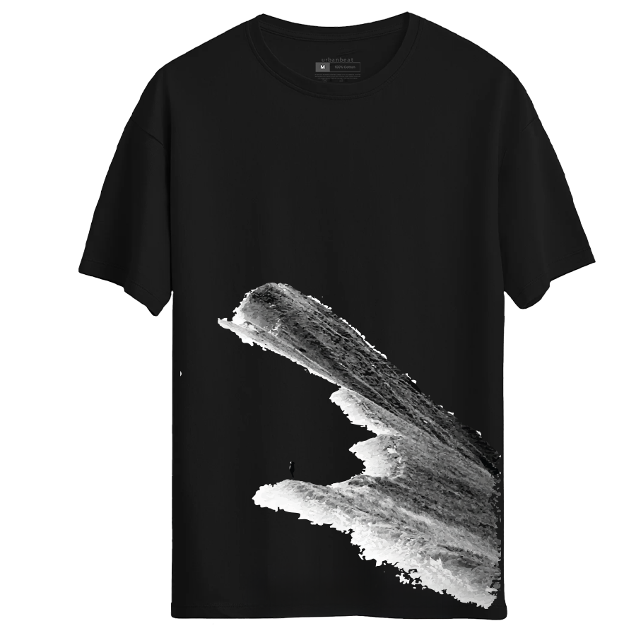 Erkek Oversize Touch the Sky T-shirt